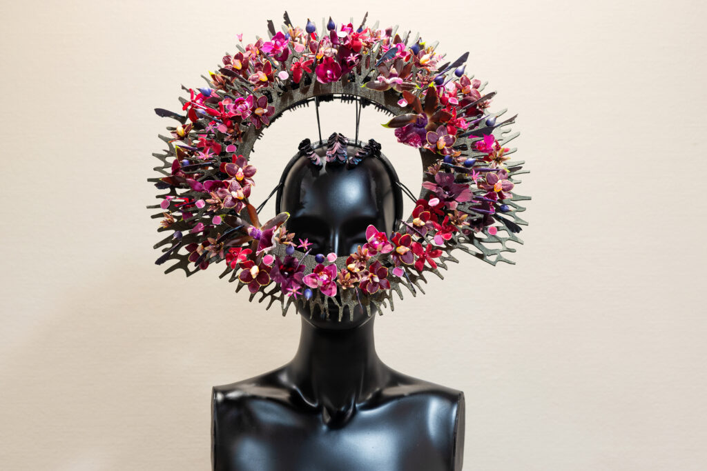 Floral designer at the competition