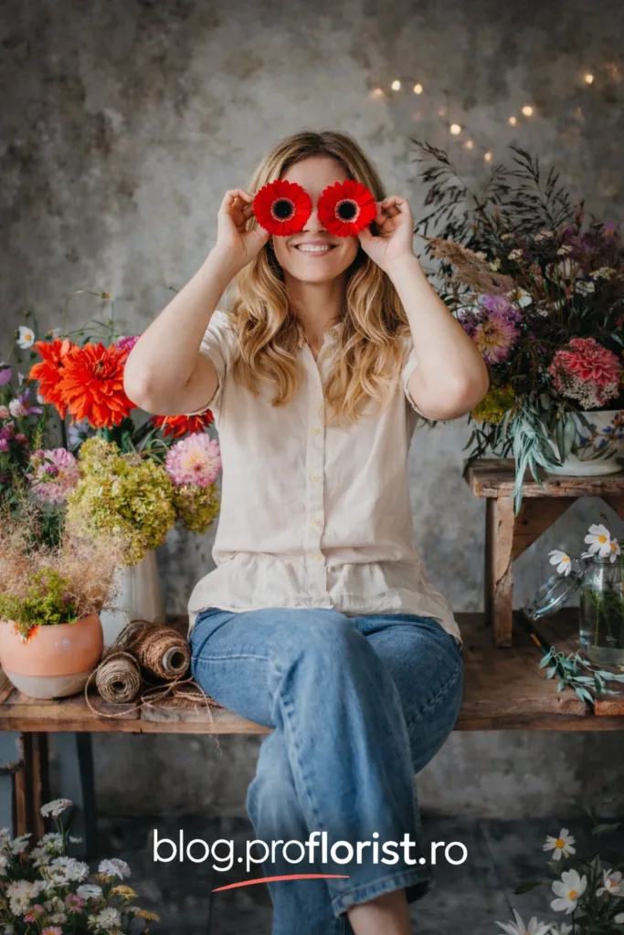 Floristry portfolio image for a visibility strategy