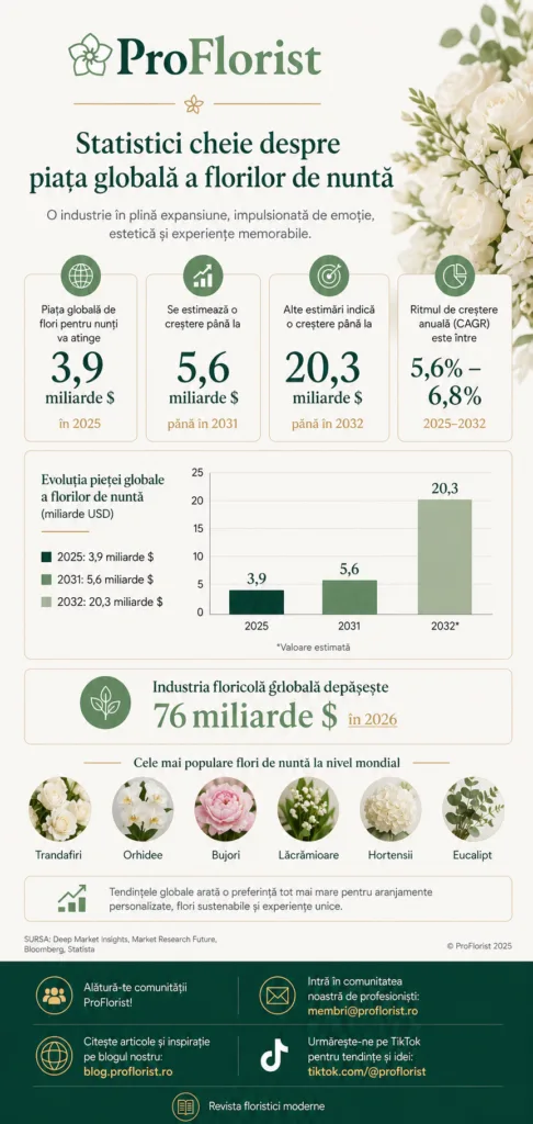 Graphic about developments in the international wedding market