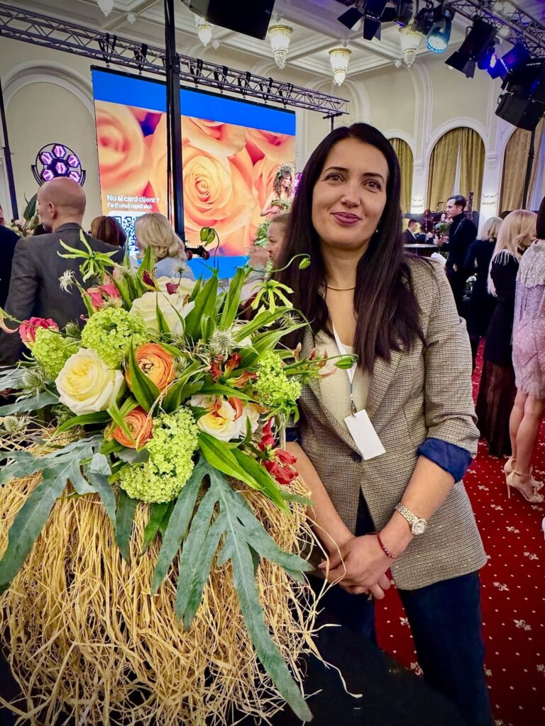 Oana Dumitrache of Florăria Adelle