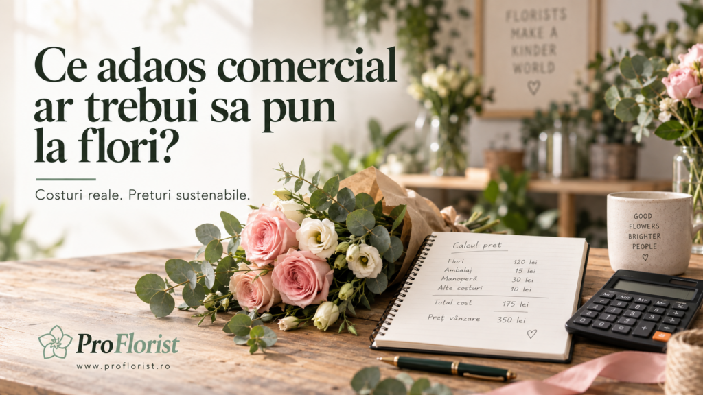 What commercial markup should I apply to flowers?