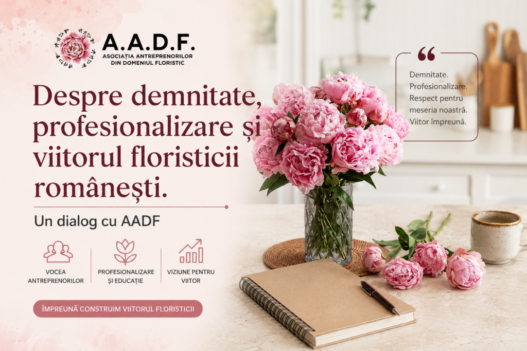 Dignity, professional standards and the future of Romanian floristry: a conversation with the AADF