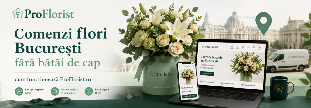 Ordering flowers in Bucharest without the hassle: how ProFlorist works