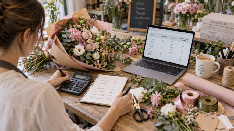How to calculate the price of a flower bouquet correctly