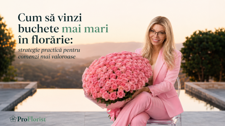 How to sell larger bouquets in the flower shop: practical strategy for higher-value orders