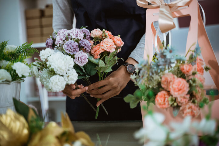 Romanian CAEN Rev. 3 classification for flower businesses