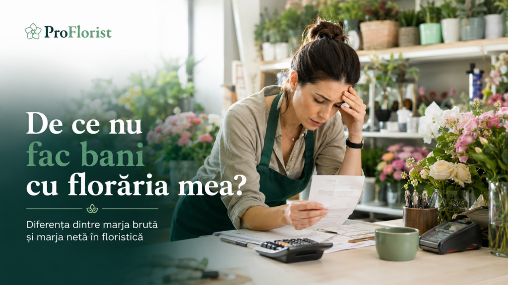 Gross margin and net margin in floristry: why you can sell a lot and still make a small profit