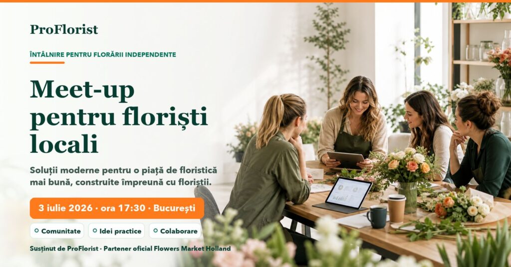 ProFlorist’s Bucharest florist meeting on 3 July 2026: event archive