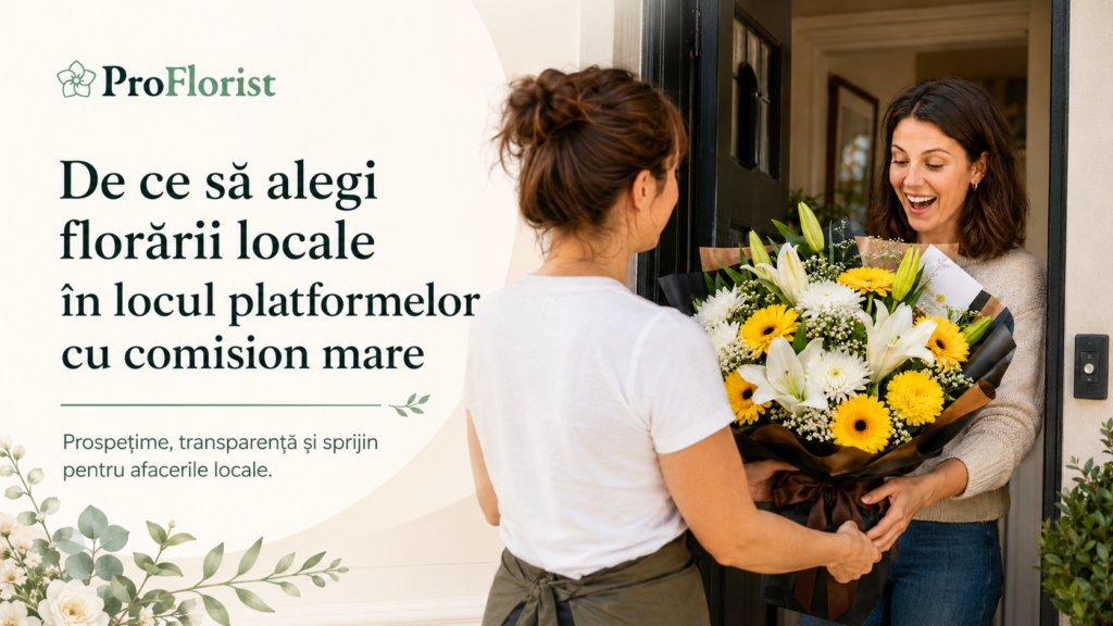Why choose local florists instead of high-commission platforms