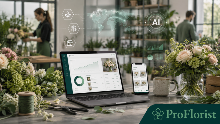 Floristry enters the AI era: from the greenhouse and supply chain to florist and customer