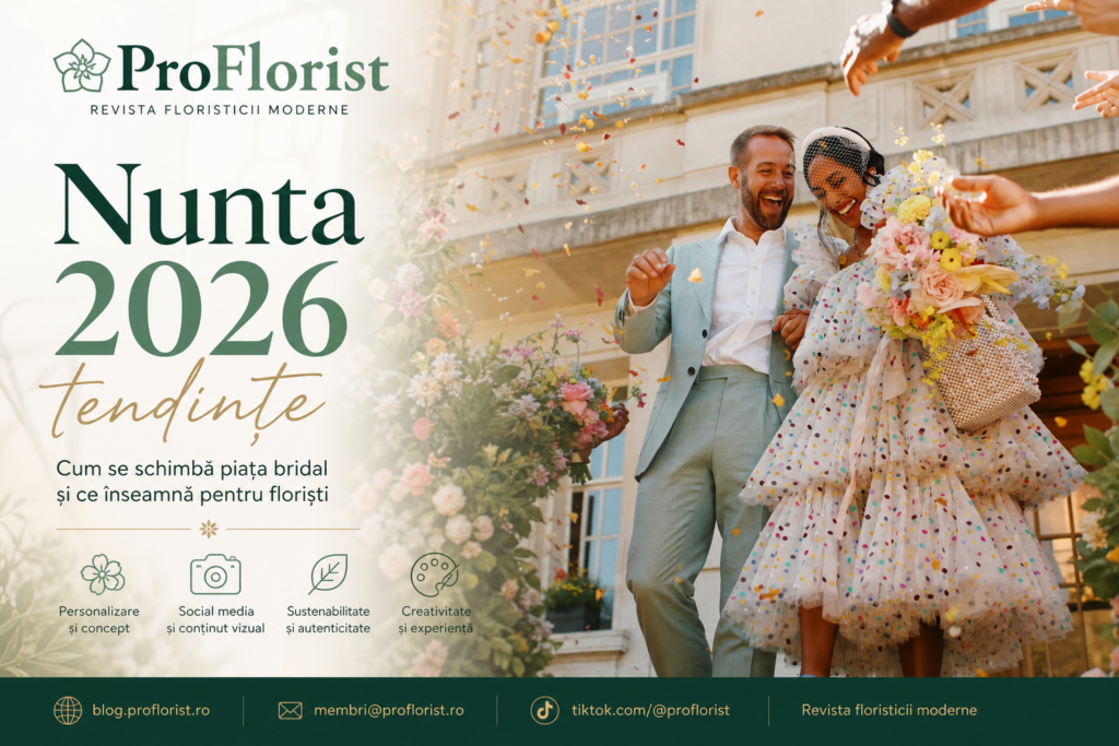 Wedding trends for 2026: how the bridal market is changing for florists