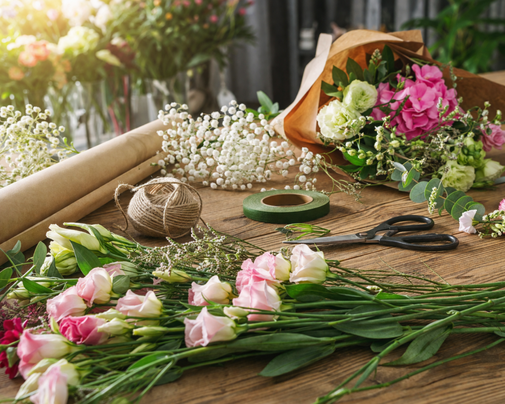 Flower-shop purchasing and floral recipes: a step-by-step guide