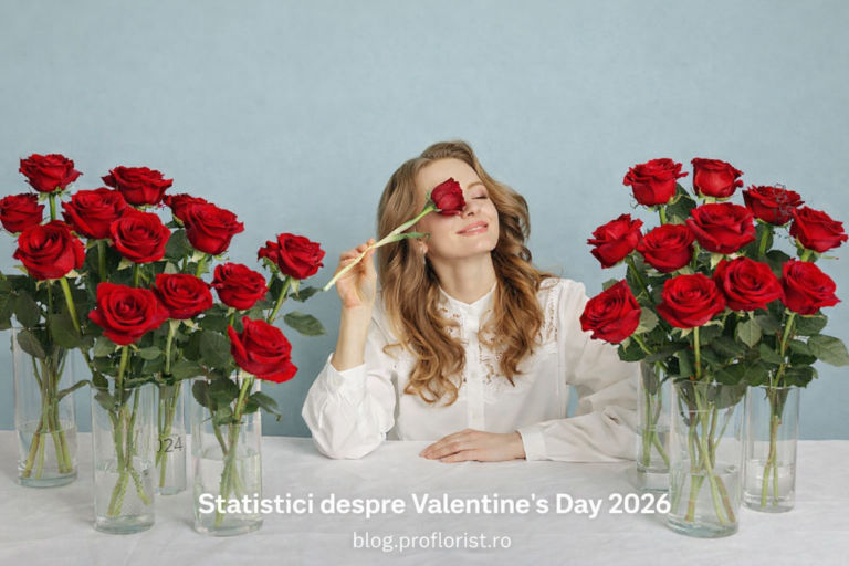 Valentine's Day 2026 statistics for the flower industry - includes charts and market analysis